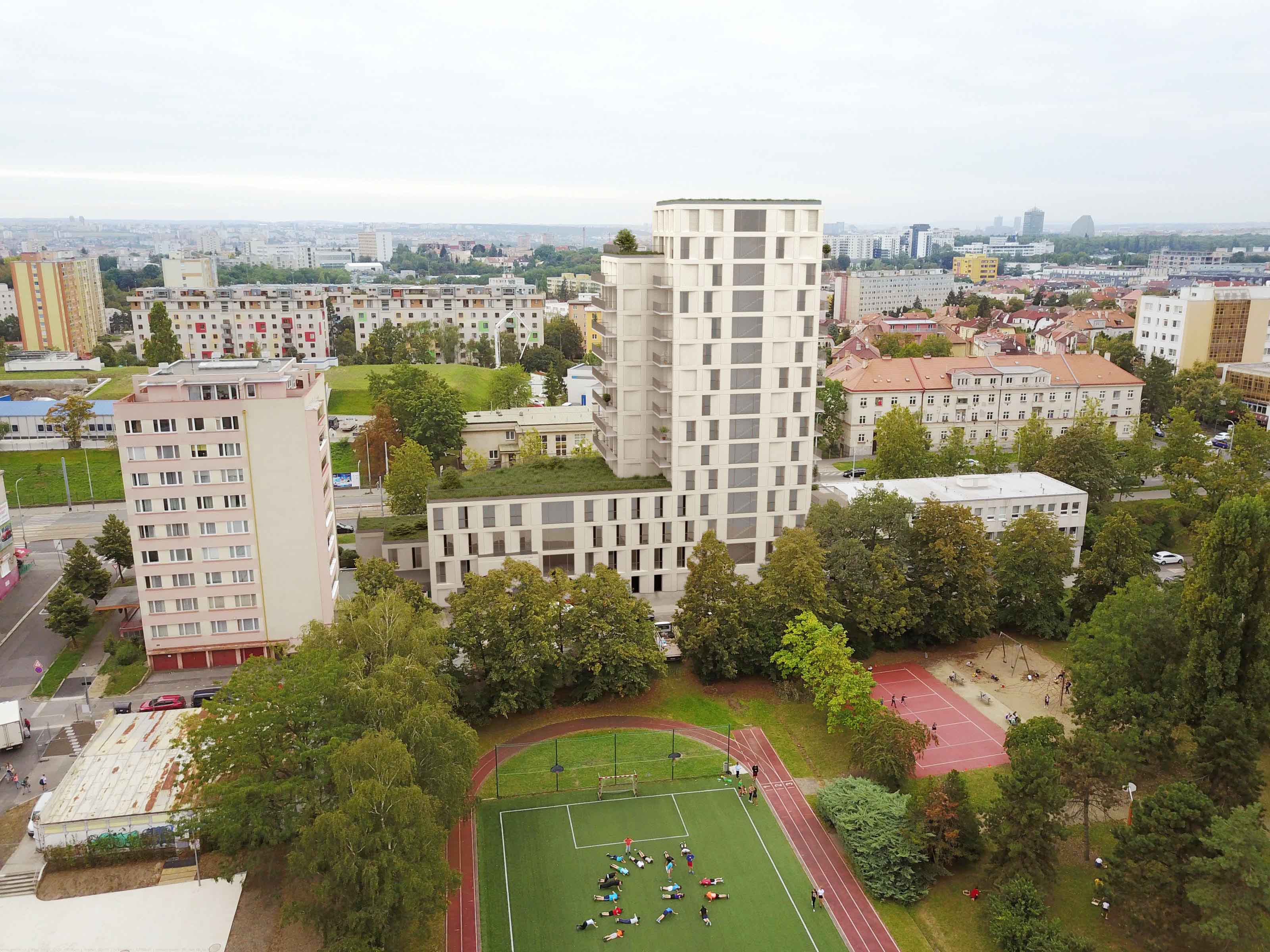 Zavoral Architekt Polyfunkční dům Jarov, Praha