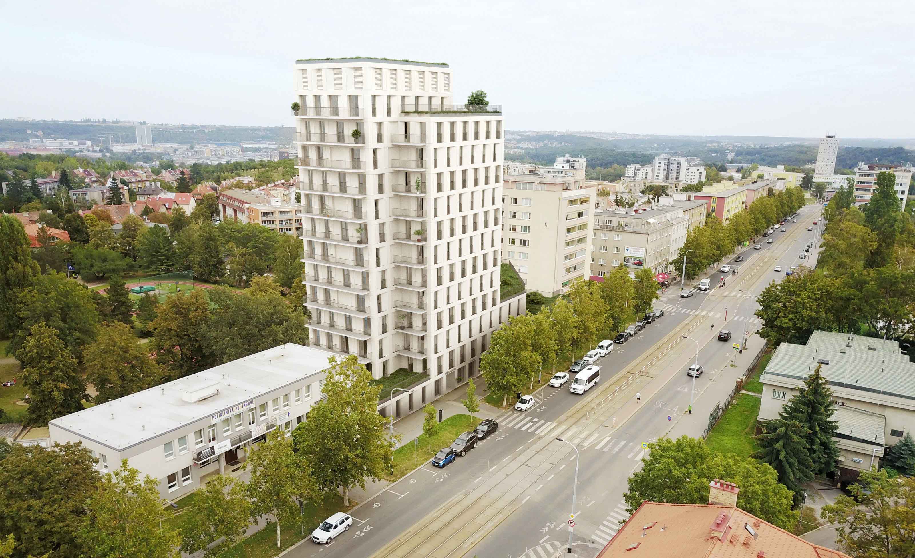 Zavoral Architekt Polyfunkční dům Jarov, Praha