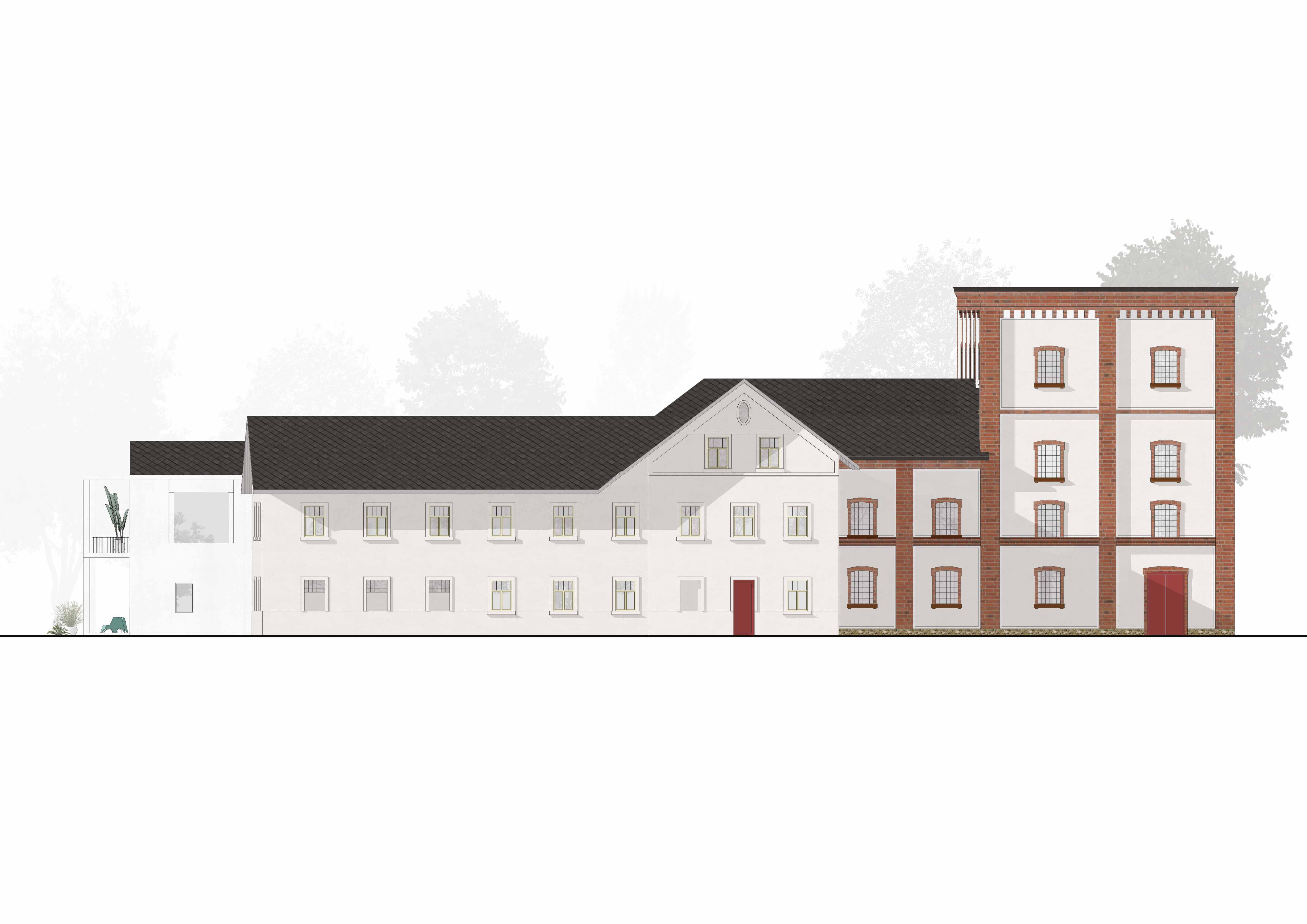 Zavoral Architekt Mlýn Hrušová