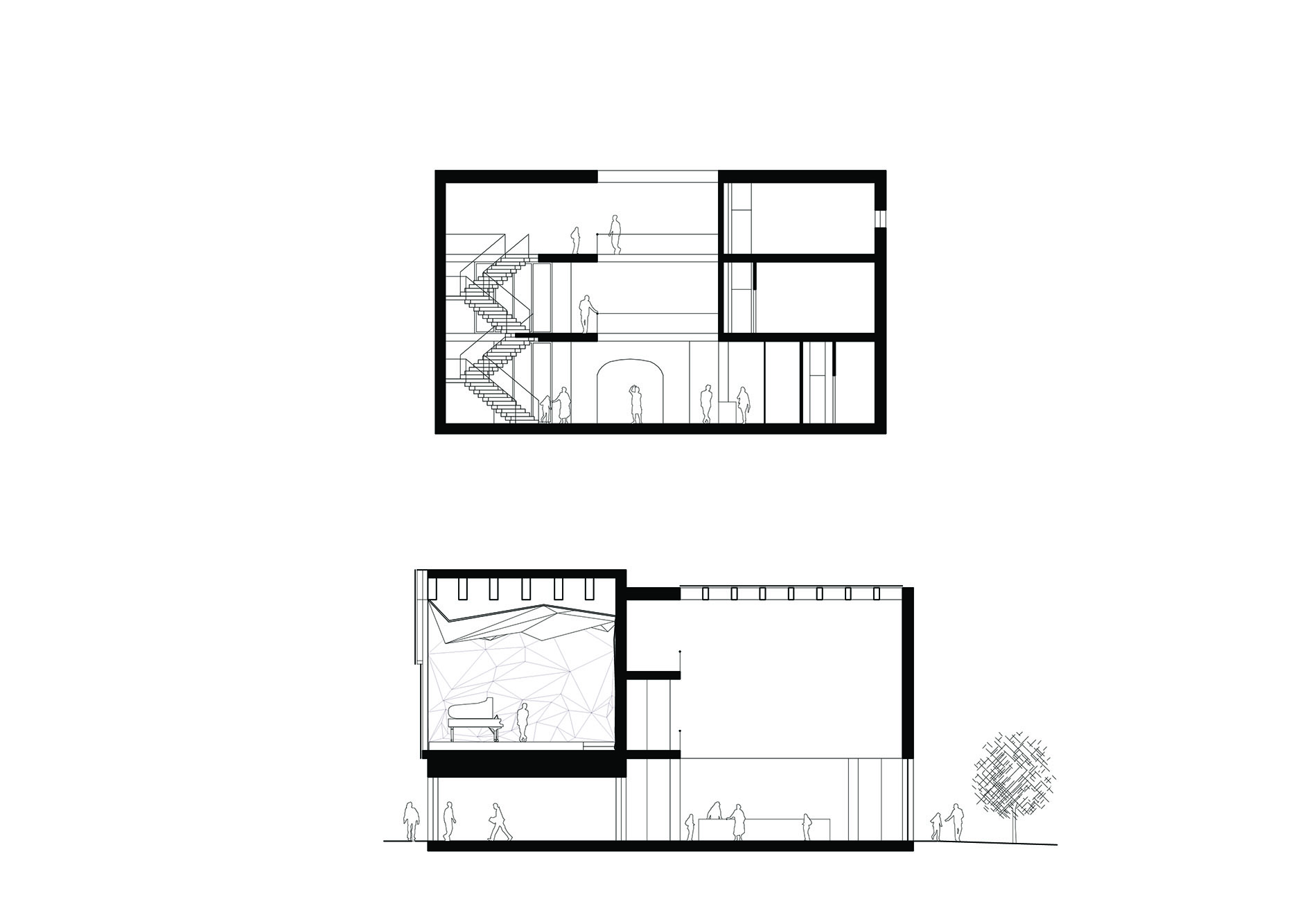 Zavoral Architekt Knihovna a společenské centrum, Úvaly