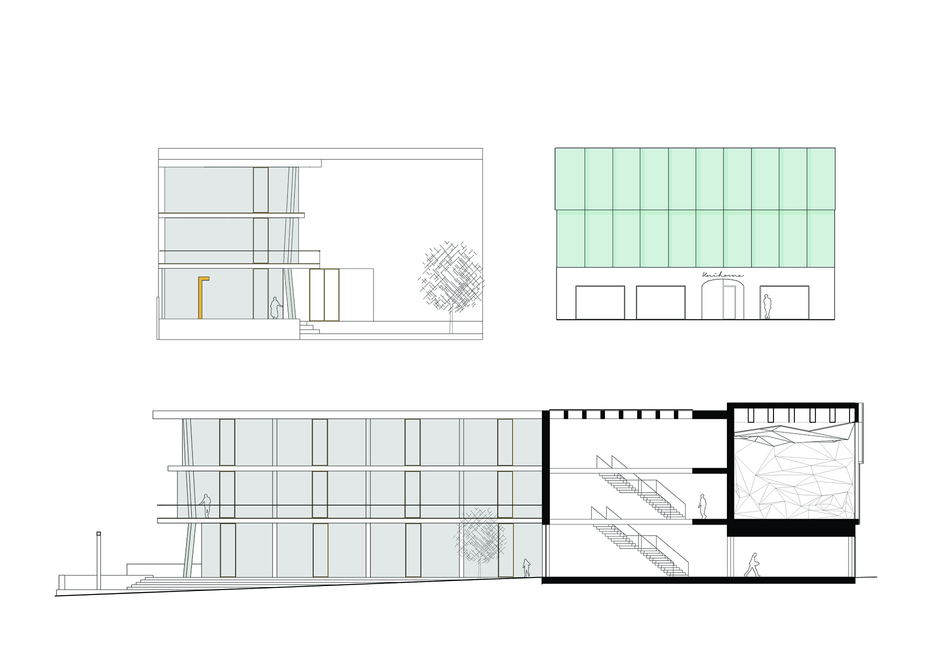 Zavoral Architekt Knihovna a společenské centrum, Úvaly