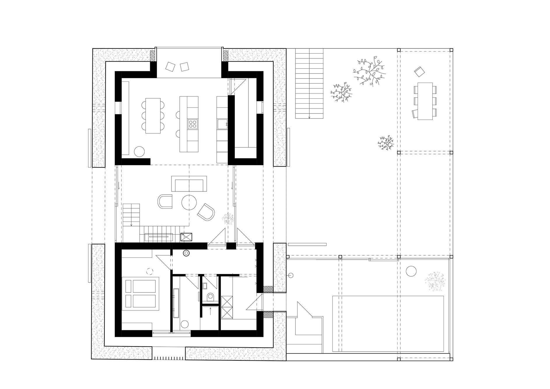 Zavoral Architekt Adaptace stodoly na RD, Říkovice u Litomyšle