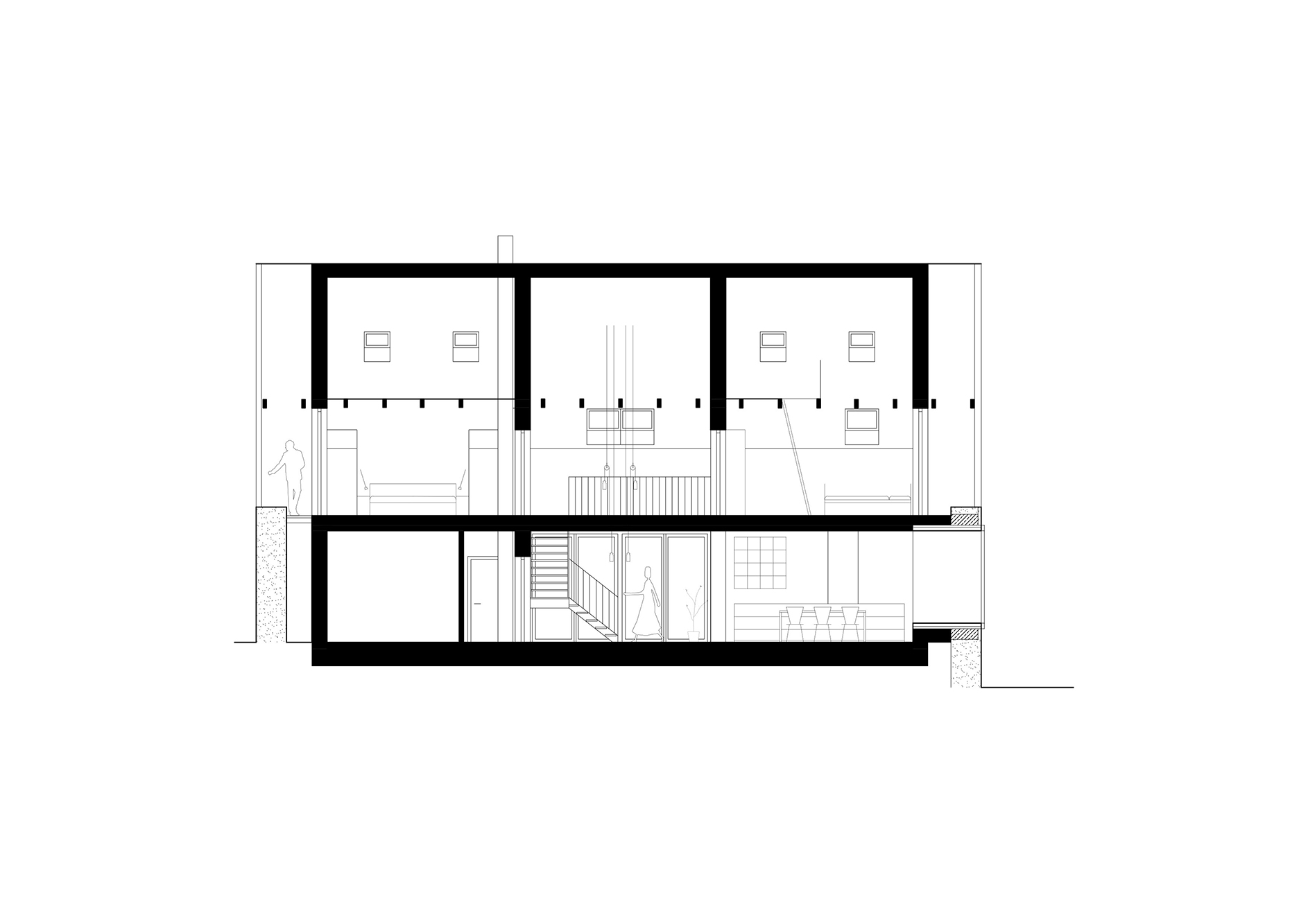 Zavoral Architekt Adaptace stodoly na RD, Říkovice u Litomyšle